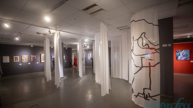 Відкриття великої персональної виставки Івана Марчука "Я сколихнув цей світ". Музейно-виставковий центр "Музей історії міста Києва", Київ, 12.03.2026