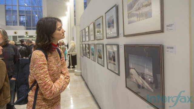 Відкриття виставки Анатолія Марчука "Земне у сув'язі з небесним". Національний музей Тараса Шевченка, Київ, 09.03.2026