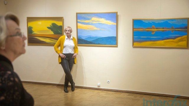 Відкриття виставки Анатолія Марчука "Земне у сув'язі з небесним". Національний музей Тараса Шевченка, Київ, 09.03.2026