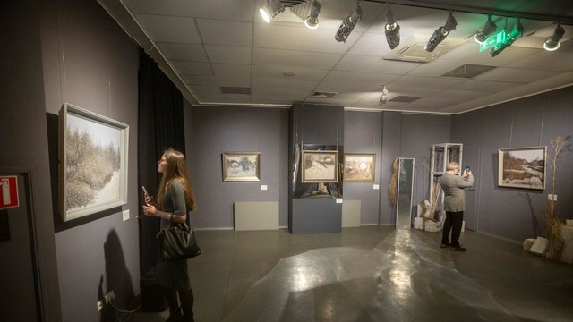 Відкриття великої персональної виставки Івана Марчука "Я сколихнув цей світ". Музейно-виставковий центр "Музей історії міста Києва", Київ, 12.03.2026