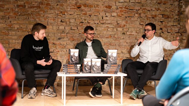 Книга українського письменника Лаюка "Бахмут" номінована на премію Капусцінського