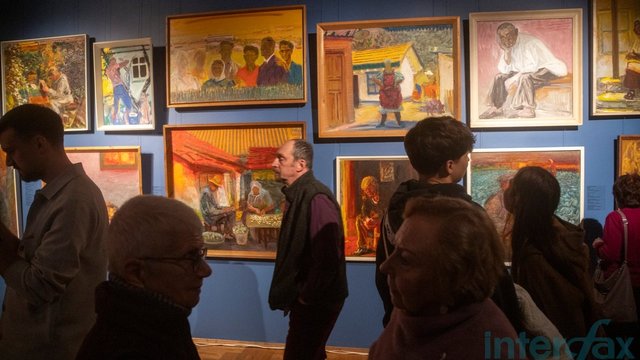 Відкриття виставки «Анатолій Лимарєв. Сонцесхід». Національний художній музей України, Київ, 10.03.2026