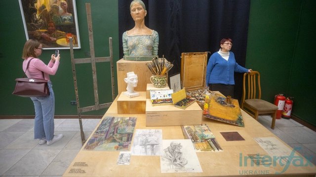 Відкриття виставки «Анатолій Лимарєв. Сонцесхід». Національний художній музей України, Київ, 10.03.2026