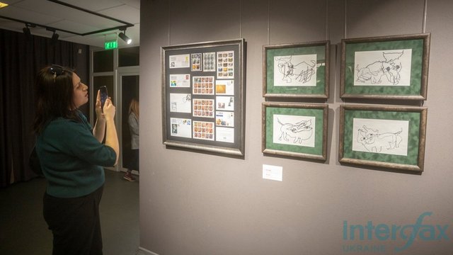 Відкриття великої персональної виставки Івана Марчука "Я сколихнув цей світ". Музейно-виставковий центр "Музей історії міста Києва", Київ, 12.03.2026