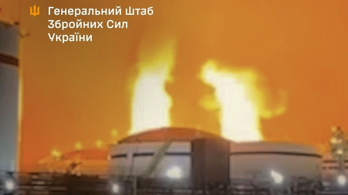 SBU and General Staff report strikes on Ust-Luga oil terminal in Russia and communication nodes in occupied territories