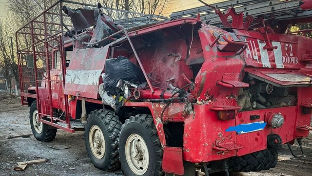 Rescuers twice come under repeat fire during cleanup operations in Kharkiv region