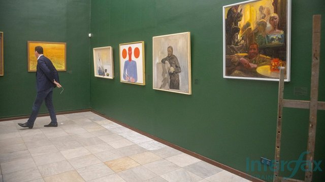 Відкриття виставки «Анатолій Лимарєв. Сонцесхід». Національний художній музей України, Київ, 10.03.2026