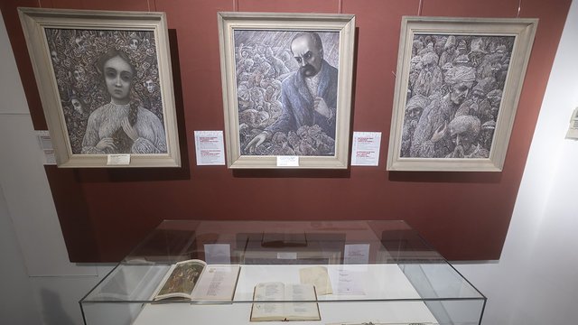 Відкриття великої персональної виставки Івана Марчука "Я сколихнув цей світ". Музейно-виставковий центр "Музей історії міста Києва", Київ, 12.03.2026