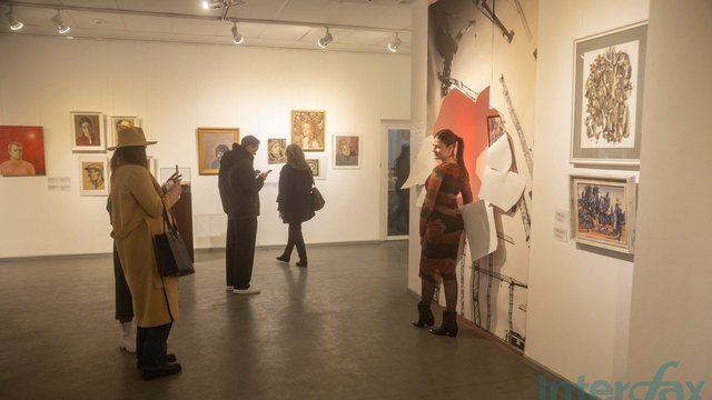 Відкриття великої персональної виставки Івана Марчука "Я сколихнув цей світ". Музейно-виставковий центр "Музей історії міста Києва", Київ, 12.03.2026