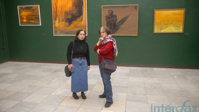 Відкриття виставки «Анатолій Лимарєв. Сонцесхід». Національний художній музей України, Київ, 10.03.2026