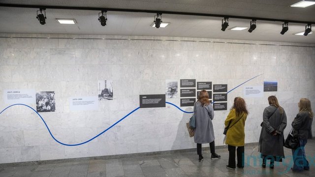 Відкриття виставкового проєкту "Чорнобиль. Обʼєкт укриття". Національний центр "Український Дім", Київ, 23.04.2026