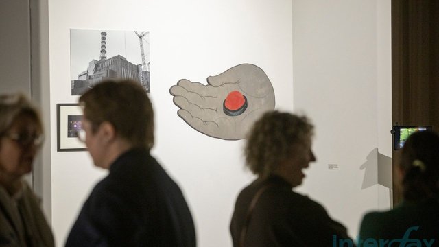 Відкриття виставкового проєкту "Чорнобиль. Обʼєкт укриття". Національний центр "Український Дім", Київ, 23.04.2026