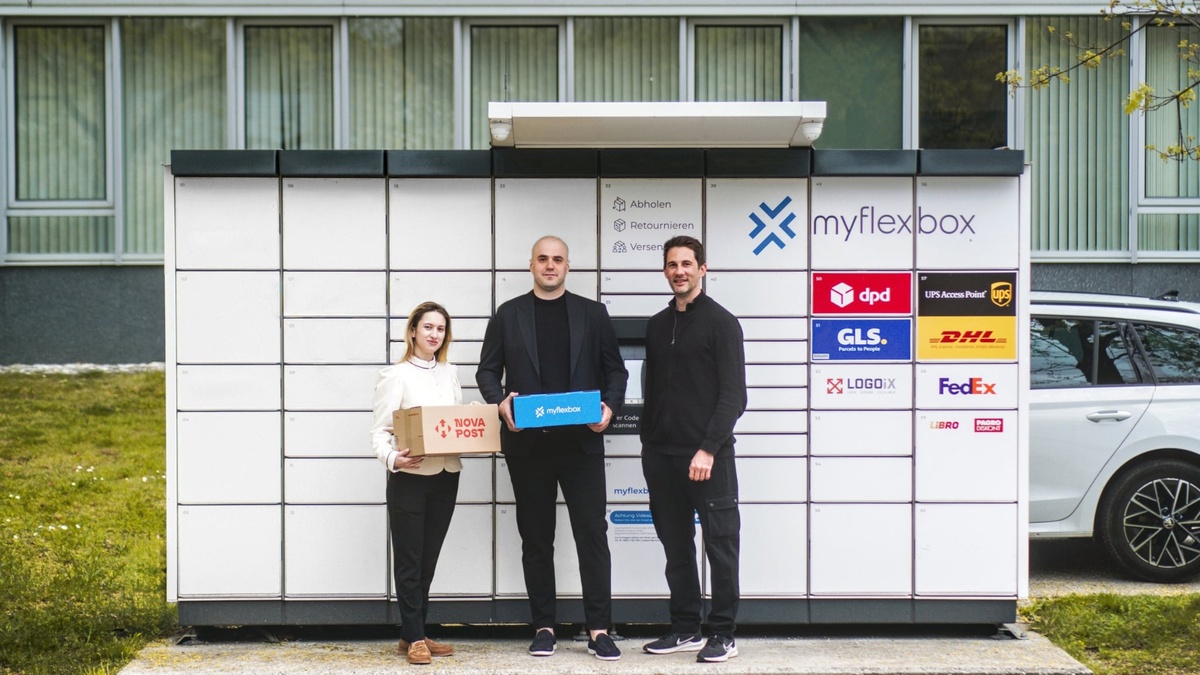 Nova Post introduces parcel delivery via myflexbox parcel lockers in Austria