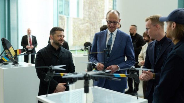 Украина предложила Германии соглашение по производству дронов – Зеленский