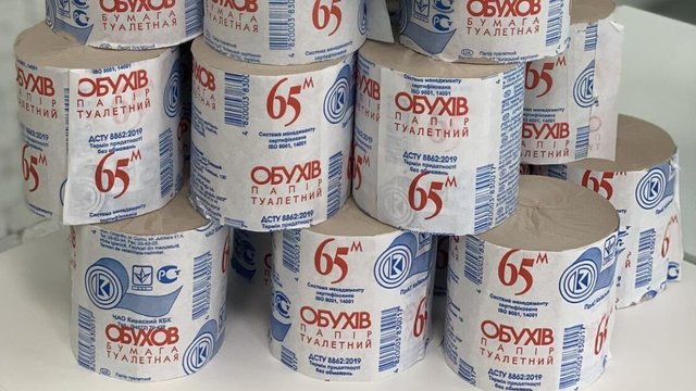 Пошкоджений обстрілами Київський КПК у березні скоротив випуск паперу і картону втричі, гофротари – на 35%