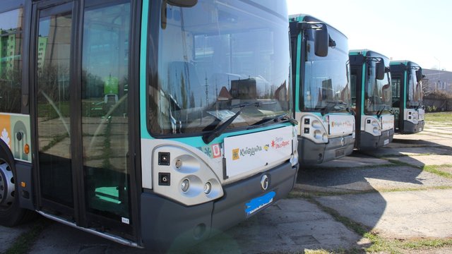 Вишгородська громада отримала автобуси від Іль-де-Франс, вони курсуватимуть с 1 травня безкоштовно