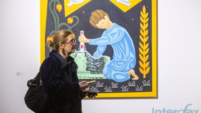 Відкриття виставкового проєкту "Чорнобиль. Обʼєкт укриття". Національний центр "Український Дім", Київ, 23.04.2026