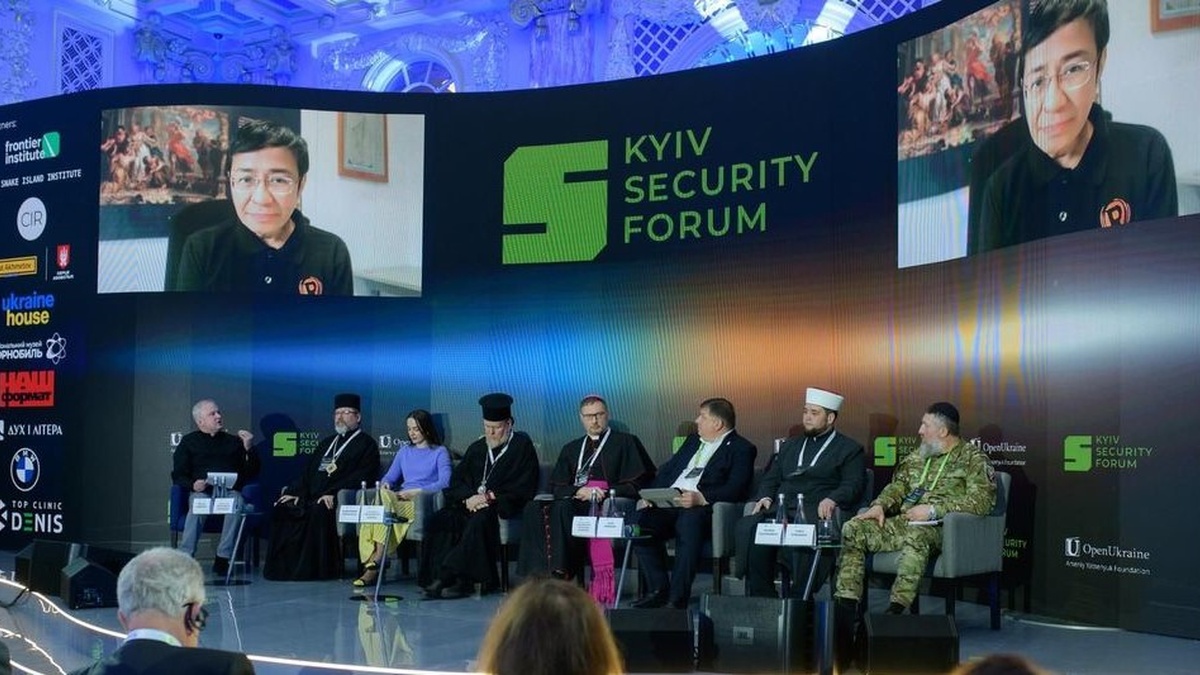 Україна стала совістю світу, а інформаційна сфера стала повноцінним полем бою – нобелівська лауреатка