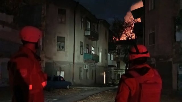 УЧХ працював на декількох локаціях після російської атаки БпЛА на Одесу