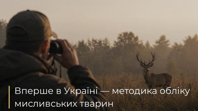 В Україні запроваджують уніфікований алгоритм обліку мисливських тварин та обсягів їх добування