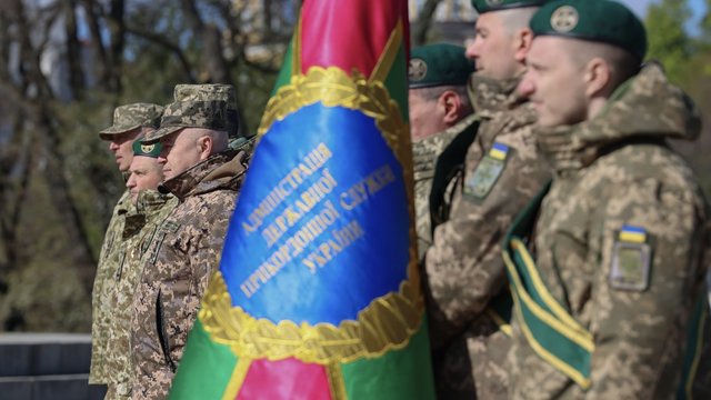 На Алеї українського війська відкрили 25-й пам’ятний знак, присвячений прикордонникам