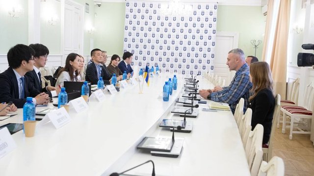 Кличко обговорив з делегацією Японського агентства міжнародного співробітництва подальшу підтримку Києва