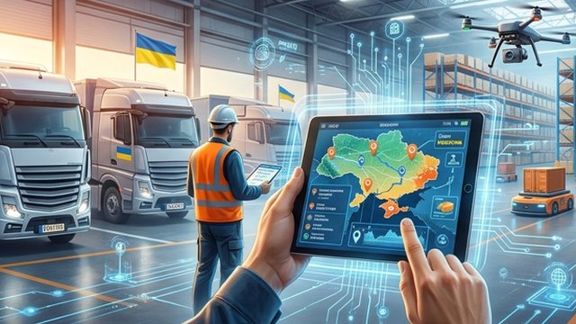 Цифровізація логістики в Україні та як компанії оптимізують маршрути та скорочують флот