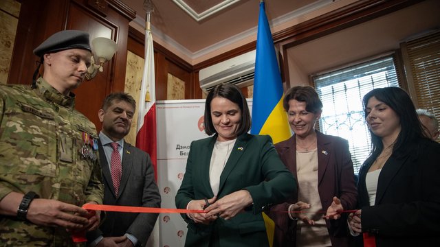 У Києві відкрито представництво демократичної Білорусі – Тихановська