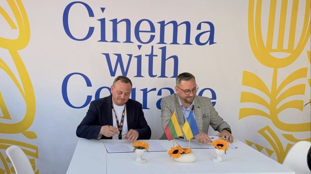 Україна та Литва підписали меморандум про співпрацю у сфері кіно на Каннському кінофестивалі