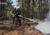 Тушение 9 лесных пожаров продолжается в 4 северных областях Украины, 6 из них локализованы – ГСЧС