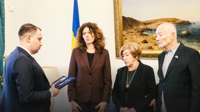 Буданов передав рідним режисера Кведаравічюса орден Ярослава Мудрого
