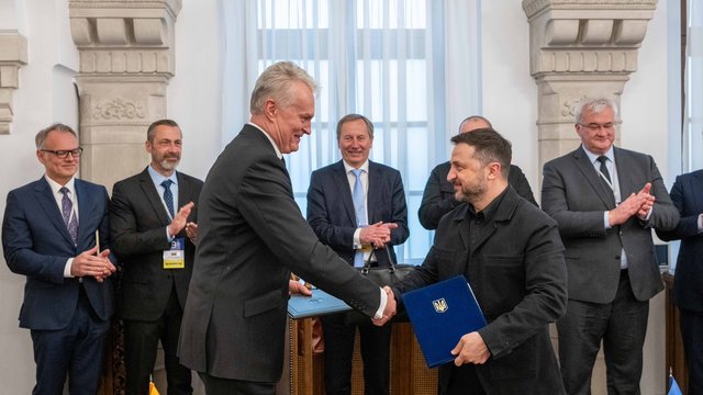 Украина и Литва договорились о сотрудничестве в формате Drone Deal – Зеленский