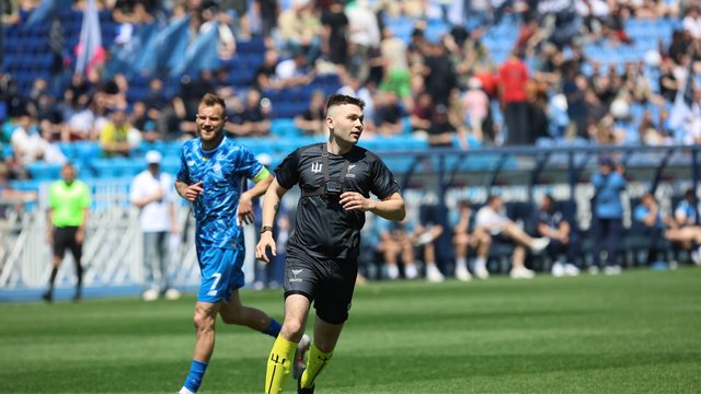 ФК "Динамо" провів благодійний матч зі "Спецпідрозділом Тимура" ГУР МО у Києві