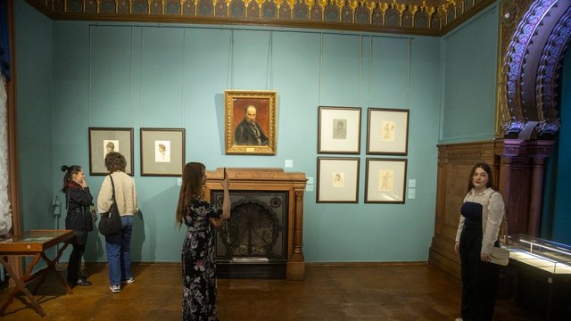 Відкриття виставки "Ілля Рєпін. Реаліст і мрійник". Національний музей "Київська картинна галерея", Київ, 13.05.2026