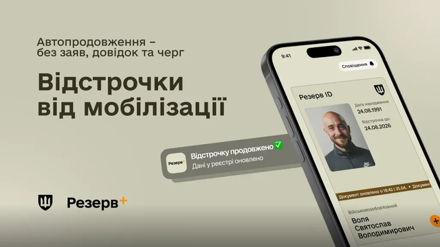 Понад 90% відстрочок тепер продовжуються автоматично – Міноборони
