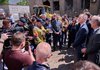 Понад 60 керівників дипмісій побували біля місця влучання російської ракети у житловий будинок у Києві – МЗС України