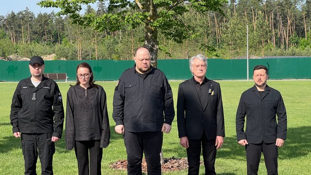 Голову ОУН Мельника та його дружину перепоховали на НВМК