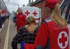 УЧХ зустрів евакуаційний потяг із Донеччини у Хмельницькому