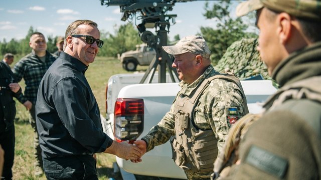 Міністр оборони Німеччини відвідав позиції української ППО.