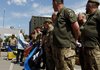 Порошенко передал очередную партию техники 9 подразделениям Сил обороны