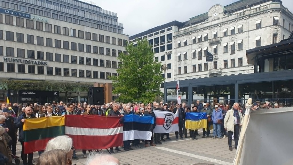 У Стокгольмі на підтримку України щотижня проходить три мітинги