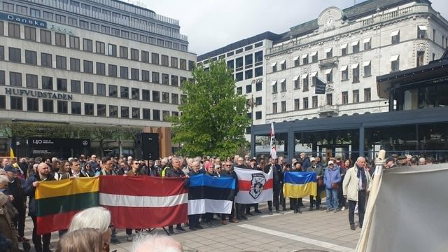 У Стокгольмі на підтримку України щотижня проходить три мітинги