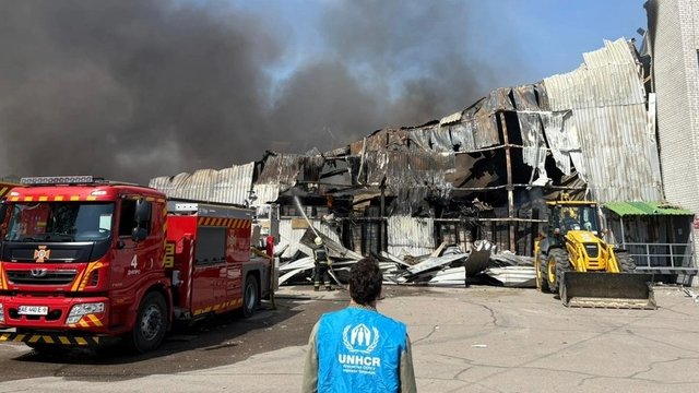 Заява Представниці УВКБ ООН з приводу обстрілу Дніпра, що призвів до загибелі людей та знищення гуманітарної допомоги на складі УВКБ ООН