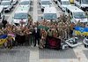 American Ukraine Focus and Poroshenko Foundation transfer 51 ambulances to AFU for wounded evacuation
