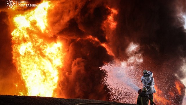 Устранены последствия российской атаки на промышленные объекты в Кременчугском районе – ГСЧС