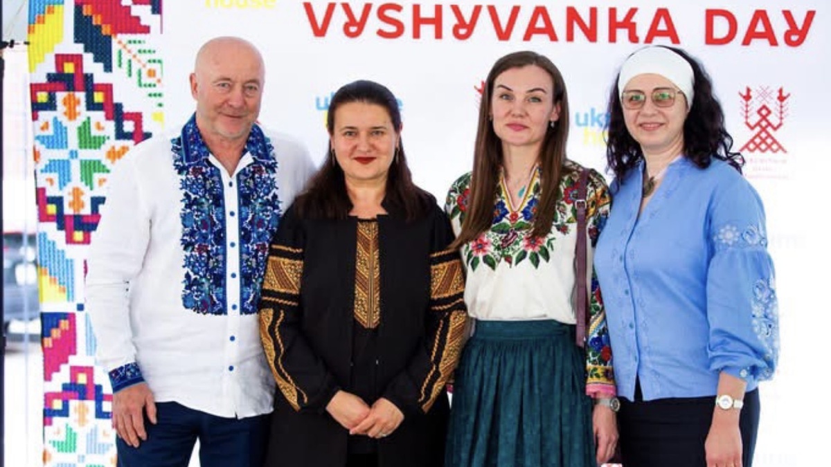 Засновниця Дня вишиванки Воронюк презентувала українські культурні проєкти у США