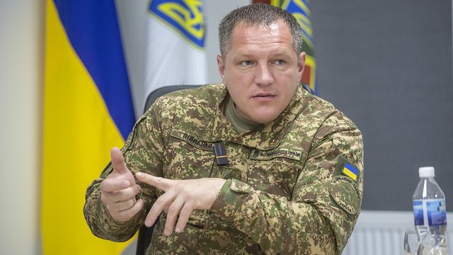 Олександр Півненко, бригадний генерал, командувач Національної гвардії України. Україна, 12.06.2026
