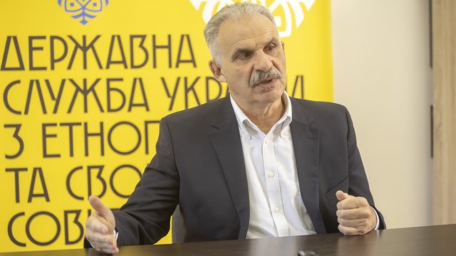 Віктор Єленський, голова Державної служби з етнополітики та свободи совісті України. Київ, 02.06.2026