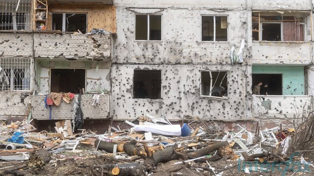 Наслідки нічного обстрілу. Просп. Европейського союзу 64, Київ, 02.06.2026
