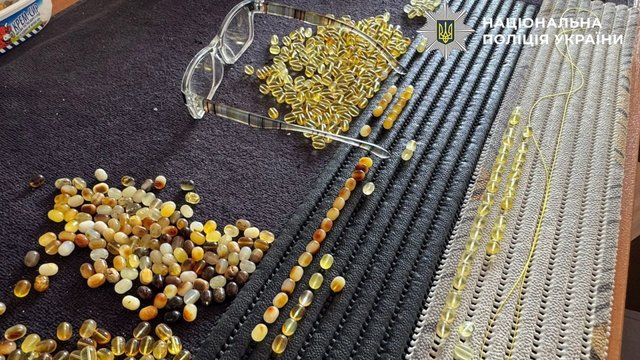 Massive illegal amber mining scheme exposed in Rivne region